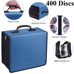 128/240/400/520 Disc CD/DVD Wallet Binder Book Sleeves Storage Bag Carrying Case