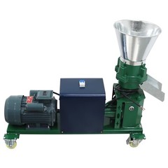 Powered Chicken/Duck Feed Pellet Mill Machine with4mm Plate 4Rollers 220V 4.5KW