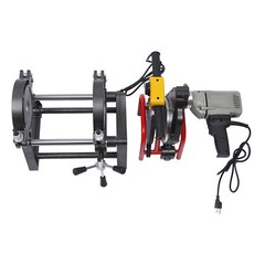 Pipe Fusion Welder 2 Clamps 63-200MM Manual PP PE HDPE Pipe Welding Machine 110V