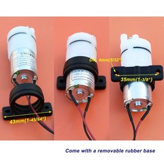 DC 12V Mini Food Grade Self Priming Diaphragm Fresh Water Transfer Pump 1.3LP…