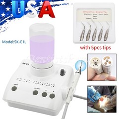 Dental SK-E1L LED Handpiece Ultrasonic Piezo Scaler Fit EMS Cavitron LED