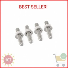 Alpha Rider Exhaust Studs Nuts for 1984-2015 Harley Big Twin 1986-2015 Sportster