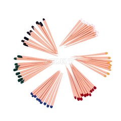 120pcs/pack AZDENT Dental Endo Gutta Percha Points Taper 0.02/0.04/0.06 15#-40#