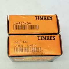 Timken Set14 (L44643/L44610) & Timken LM67049A