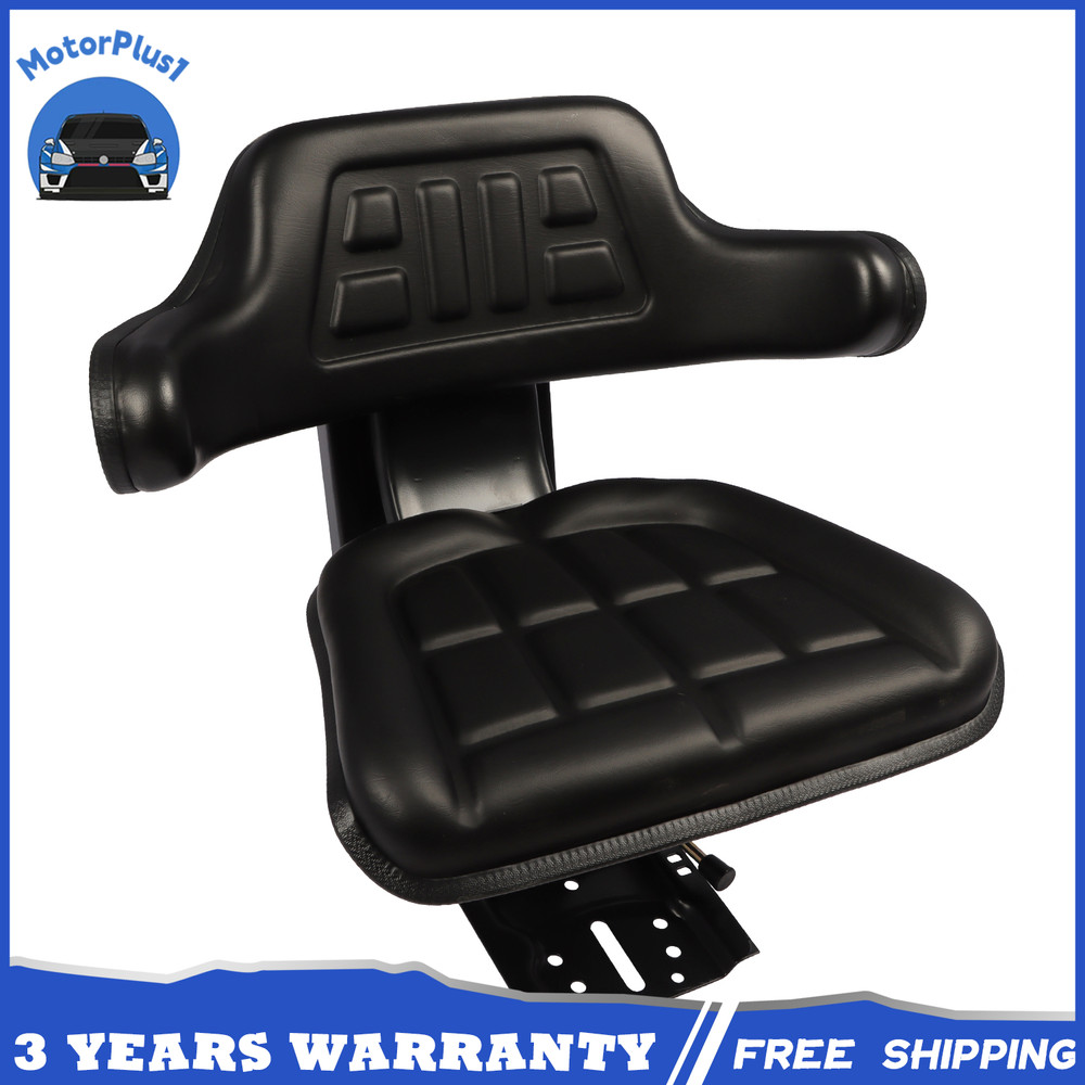For Ford New Holland 3000 3600 3610 3900 Black Tractor Suspension Seat
