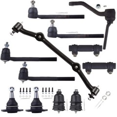 Ball Jts Tie Rod Ends Center Link Idler Arm 12pc Kit for Chevy S10 GMC Jimmy 2wd
