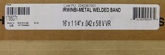 Irwin Welded Band Saw Blade 16' L x 1-1/4" W x 0.042" Thick 5 to