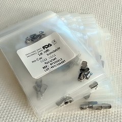 100Packs Dental Orthodontic Buccal Tube 1st Roth 0.022 Molar Bondable No-covn