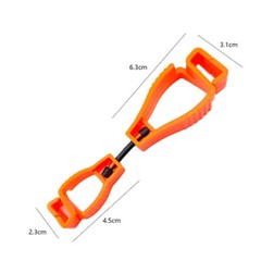 20pcs Glove Clip Hanger Safety Glove Holder Gloves Clip Hanger Belt Pants Tool