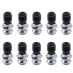 10×CAT40 45°0.740″ Coolant Pull Stud Retention Knob for Mazak Fadal HURCO Okuma