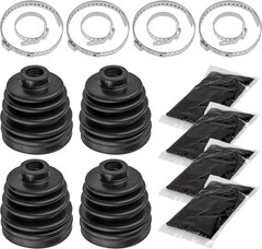 Caltric 2 Rear Axle Inner And Outer CV Boot Kits Compatible with Polaris…