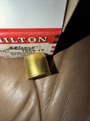 Milton 1654-12 Milton Industries 900″ ID For 7/8 OD Hose 10 Pcs Brass Ferrule