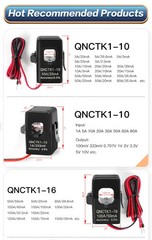 Current Transformer Split Core QNCTK1-50 Clamp CT 800/5A 1000/5A 1200/5A 1500/5A