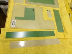 GREEN G10 & G11 PHENOLIC SHEET plastic sheet micarta flat stock 1/16″ & 1/8″