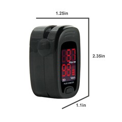 Finger Pulse Oximeter SPO2 Sensor Pulse Heart Rate Blood Oxygen O2 measure FDA