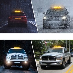 14.5″/16″ Roof Top Beacon, Emergency Strobe Light, LED Warning, Flashing Lights