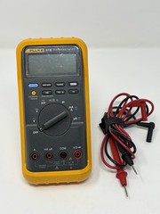 Fluke 87 III True RMS Digital Multimeter Tested & Working w/ OEM Leads