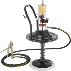 VEVOR Grease Pump Air Operated Grease Pump 0.6-0.8Mpa 13 ft Hose with Barrel Cap