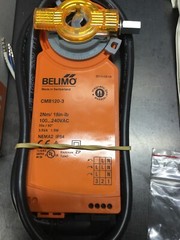 NEW, BELIMO, CMB120-3, ROTARY ACTUATOR, 120VAC, 2Nm/18IN-LB. (15K-4)