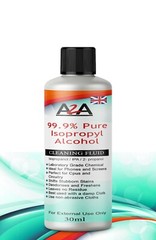 99.9 %, Pure Isopropyl , Propan-2-ol, Rubbing A/L, INDUSTRIAL GRADE 30ML