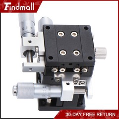 Findmall 40mmx40mm XYZ Linear Stage Manual Precision Positioning Sliding Table