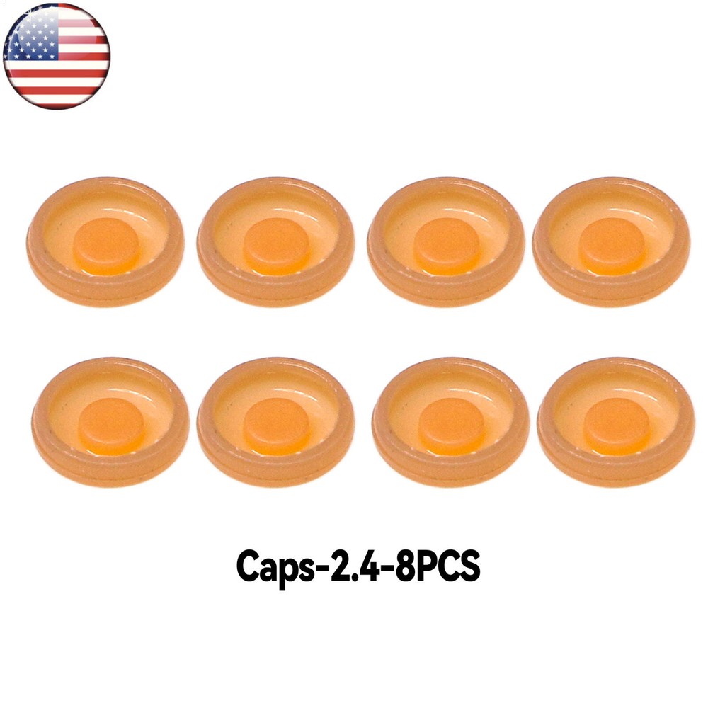 US 8PCS Dental 2.4 lbs Overdenture Caps for Attachment Implant Locator Abutment