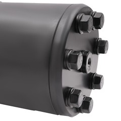 135RPM Hydraulic Motor Replacement Compact Hydraulic Motor High Torque Black