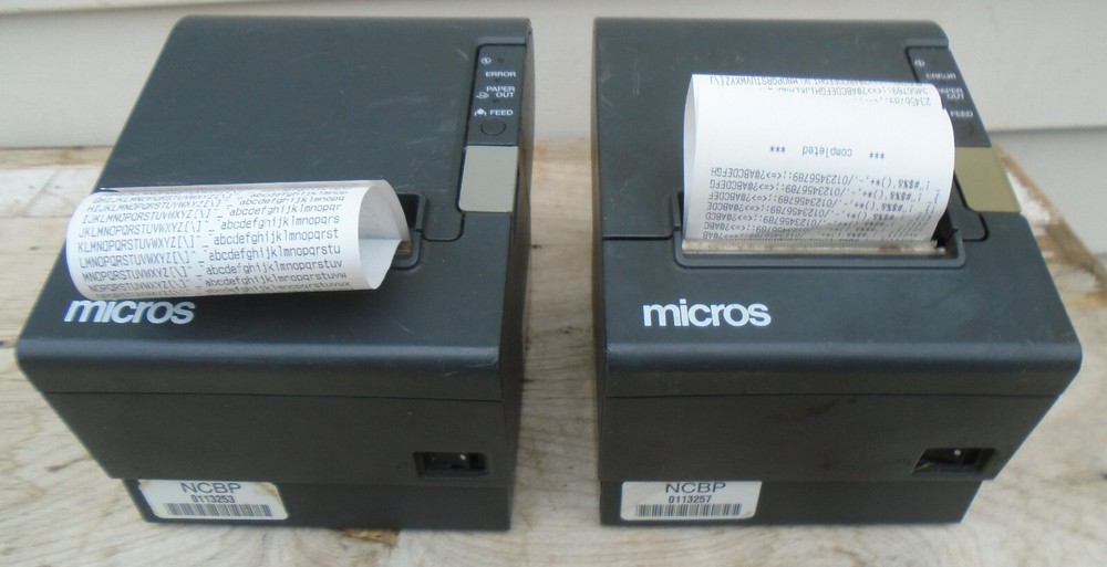 Micros Epson M129H TM-T88IV Thermal POS Receipt Printer Serial / FREE SHIP