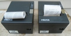 Micros Epson M129H TM-T88IV Thermal POS Receipt Printer Serial / FREE SHIP