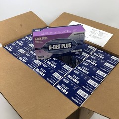 Showa 8005PFM N-DEX Plus Disposable Nitrile Glove 7-8 Medium Powder Free 1000pcs