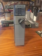 Used. No Warranty. Allen-Bradley 1747-L542 SLC 500 Processor Unit.