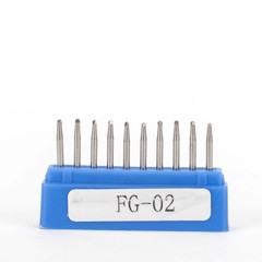 Dental FG Carbide Burs Drills Surgical High Speed Handpiece 39 types 10pcs/box