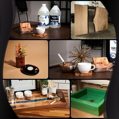 Promise Epoxy – 2 Gallon Kit of Clear Table Top Epoxy Resin That Self Levels