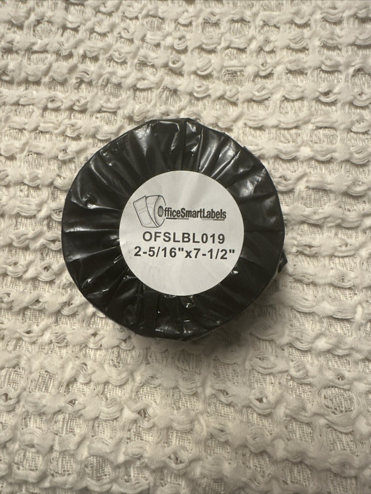 8 Rolls, OfficeSmartLabels 2-5/16″ x 7-1/2″