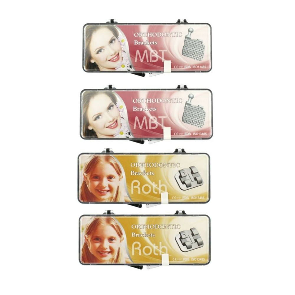Dental MIM Orthodontic Brackets Braces 1st Molar Tubes MBT Roth 022 3 4 5 6-6