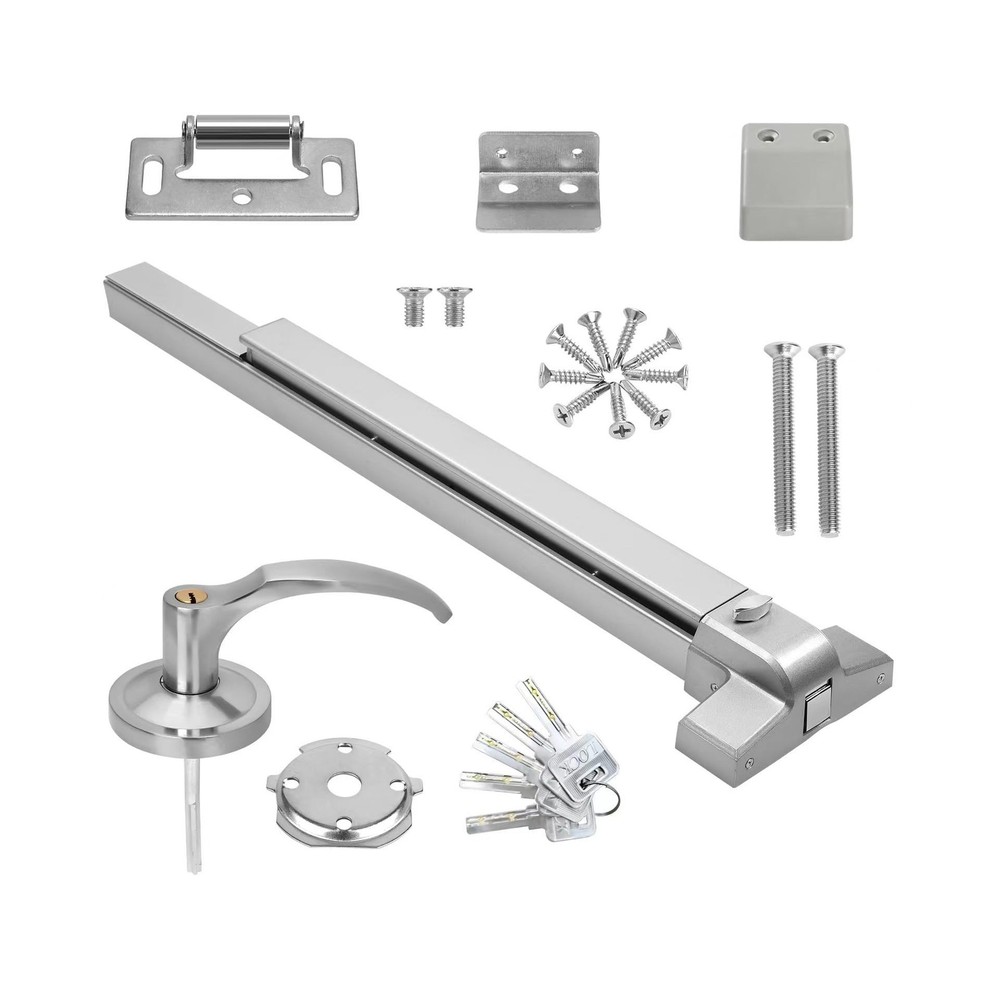 31.5”/80cm Stainless Steel Commercial Door Push Bar Panic Exit Device with
