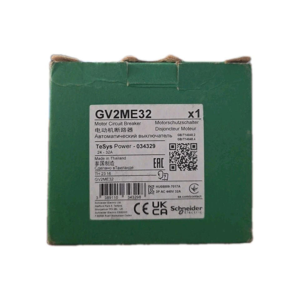 NEW Schneider Electric GV2ME32 Motor Circuit Breaker 24-32A TeSys 034329