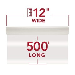 GBC HeatSeal NAP I Laminating Film Rolls, 1 Inch Core, 1.5 mm Clear