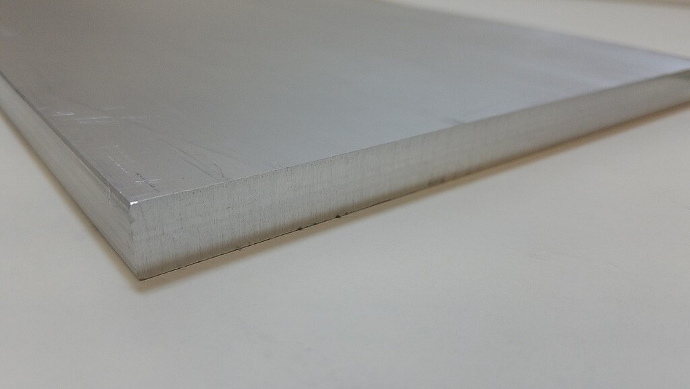 6061 Aluminum Flat Bar, 1/2″ x 8″ x 14″ long, Solid Stock, Plate, Machining