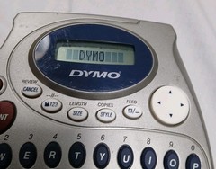 DYMO LetraTag QX50 Electronic Handheld Label Maker Printer QWERTY Tested Office