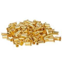 Breezliy Compression Fittings 230pcs 6 Sizes Sleeves Ferrules, Insert, Brass