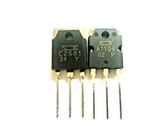 4 Pairs | 2SC2581 + 2SA1106 Sanken Silicon NPN+PNP Transistor | FREE US Shipping