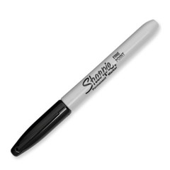 Sharpie Fine Tip Permanent Markers, Black, 36 Pack 1884739-2 boxes