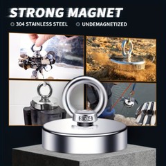 Powerful Salvage Magnet Hoop For River Indoor and Outdoor Searching