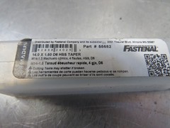 Fastenal 55682 14.0 x 1.50 D6 HSS Taper