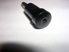HH SMITH 214-103 PHONE TIP TO BANANA ADAPTOR BLACK LOT OF (2)