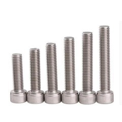 M6 Allen Hex Socket Cap Head Screws Bolts 304 Stainless Steel