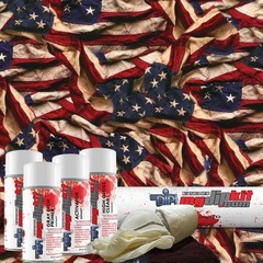 Hydro Dipping Water Transfer printing Hydrographic Kit Gangster Respect 739