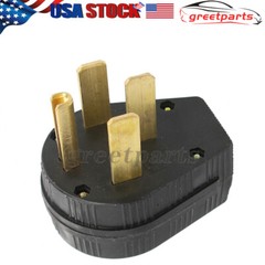 Fits NEMA 14-50p 50A 125-250V 4-Holes Plug DH Industrial Grade Straight Blade US