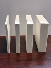 HDPE Marine Board Plastic Sheet – 3/4″ Thick (19mm) – White – 24″ x 54″
